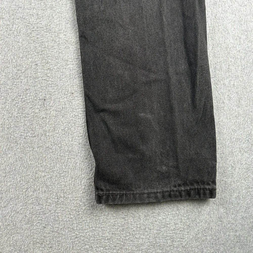 Levi's Jeans Mens 30x30 505 Regular Fit Black Straight Leg Denim